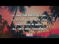 G-Eazy - Provide (Lyrics) ft. Chris Brown, Mark Morrison