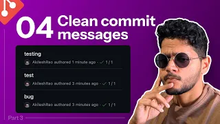 Never Write a Bad Commit Again Commitlint Commitizen Combo PART 4