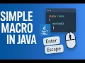 Java Macro Auto Clicker Tutorial 2025 Easy Java GUI Key Press Simulation Explained