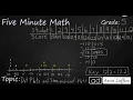 5th Grade Math Dot Plots and Stem-and-Leaf Plots