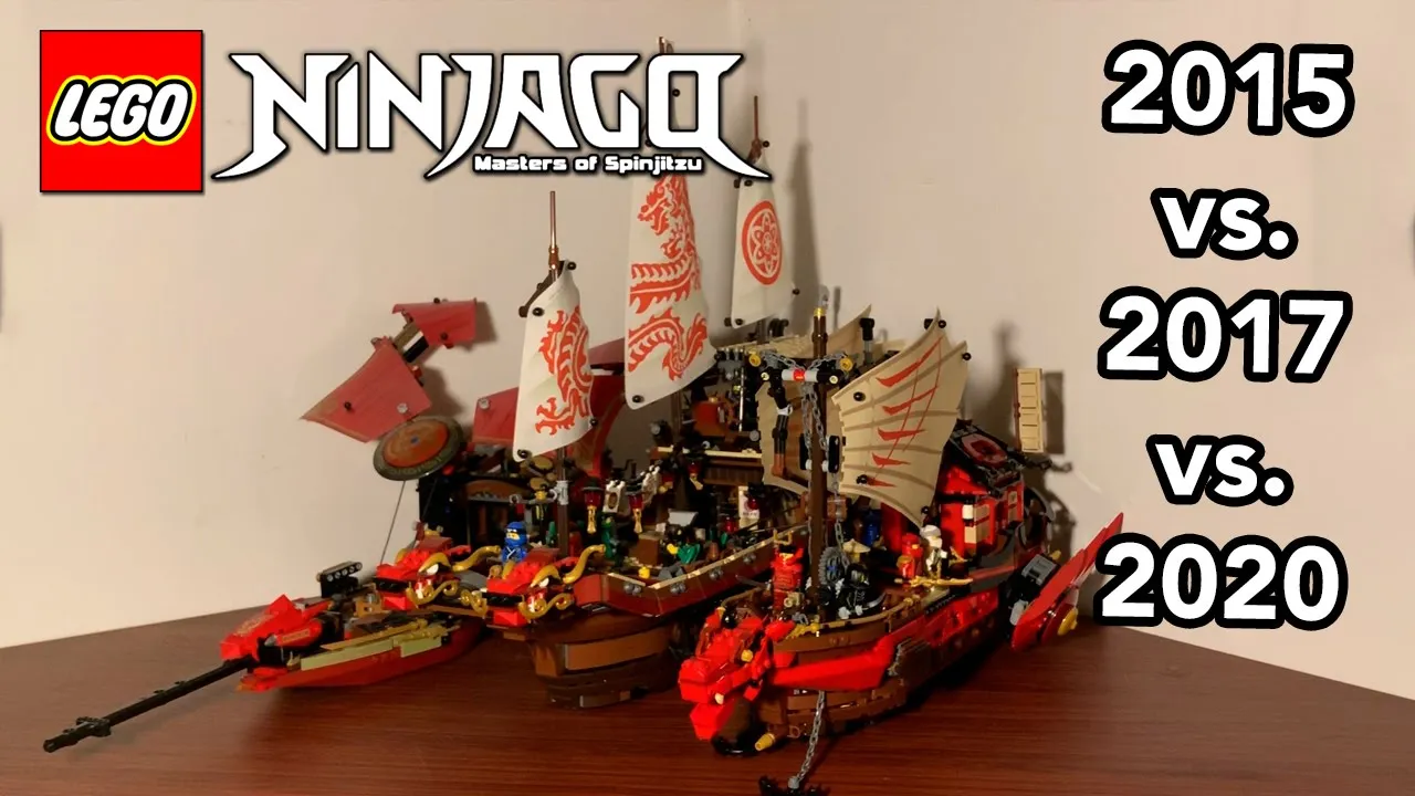 Lego Ninjago Final Flight of DESTINY'S BOUNTY 70738 Ghost Army Stop Motion Build Review