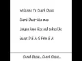 Lagu Chord dan lirik lagu Once - Aku Mau