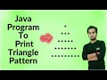 Learn How To Print A Full Triangle Pattern In Java Code Coffee Java