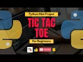 Tic Tac Toe Game Python Mini Projects Jr Eternal