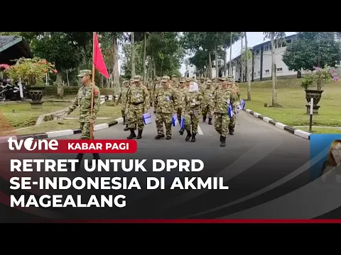 Presiden prabowo Beri Arahan Langsung Retret Ketua DPRD di Magelang