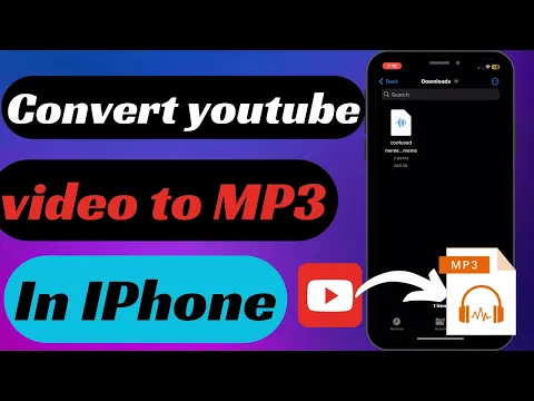 Download MP3 How To Convert Youtube Video To MP3 In IPhone | Easy Guide