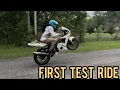 First Test Ride on Worlds Most Beautiful Motorcycle YAMAHA R6