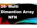 java tutorials urdu NFN 26 MDArray