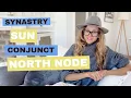 Synastry Sun conjunct North Node - We Are Going Somewhere Together