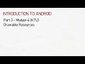 Part 3 Module 6 Drawable Resources in Android KTU