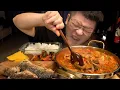 Lagu 한파에는 뜨끈한 고추장찌개에 고등어구워서 먹으면 안추워 대박 레전드 먹방 Red Chili Paste Jjigae eatingshow realsound koreanfood Mukb
