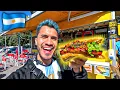 Trying STREET FOOD in ARGENTINA