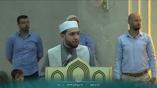 مولد حلب   جامع سيدنا خالد بن الوليد    المنشد محمد برنية  فرقة الصحابة  دندنها