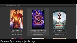 Simple Movie Trailer Website In PYTHON With Source Code Source Code Projects