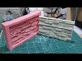 Download Lagu How to make fake stones wall cladding for home walls decoration