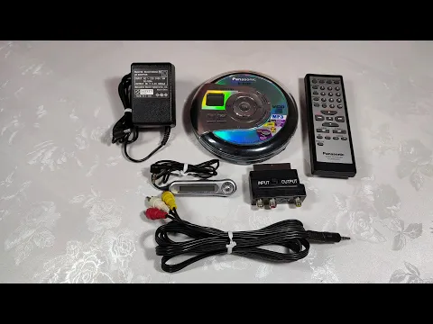 Download MP3 Panasonic SL-MV65 Portable CD/Video CD/MP3 Player