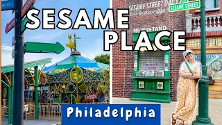Sesame Place Philadelphia - How Old Is Too Old Review Rides Gluten-Free Food Water Park