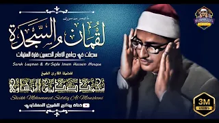 ستبكى من قلبك حتما بعد سماع هذه القراءة وبكاء الشيخ محمد صديق المنشاوي في سورة لقمان والسجدة نهاوند  ستبكى من قلبك حتما بعد سماع هذه القراءة وبكاء الشيخ محمد صديق المنشاوي في سورة لقمان والسجدة نهاوند