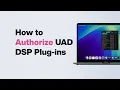 UA Support How to Authorize UAD DSP Plug Ins