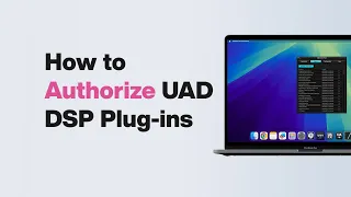 UA Support How To Authorize UAD DSP Plug Ins 