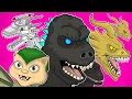 Download Lagu ♪ GODZILLA VS KING GHIDORAH THE MUSICAL - Animated Song