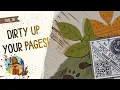 How to Dirty Up Your Scrapbook Pages Easy Inking Technique