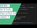 CRUD Tutorial using the MERN Stack - Portfolio Website