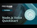 How to Build a Simple Node js Voice Application in Minutes FreeClimb from Vail
