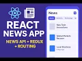 React News App News API Context API Redux Full Frontend Project