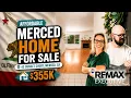 Affordable North Merced CA Home For Sale 355K Move-In Ready 3 Bedroom 2 Bathroom