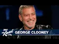 George Clooney on His Twins Speaking Italian Quarantine Cooking He Cuts His Hair with a Flowbee