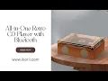 Download Lagu All-in-One Retro CD Player with Bluetooth