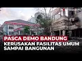 Download Lagu Fasilitas Umum Bandung Hancur Usai Demo | OneNews Update