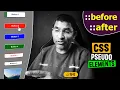Mastering Before and After Pseudo-Elements in CSS Before and After Examples Explained