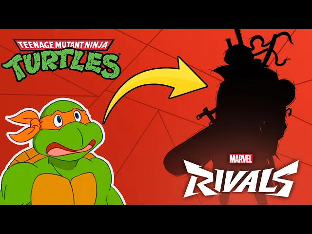 Drawing TMNT in Marvel Rivals Art Style - The MARVEL RIVALS Art Challenge Part 3