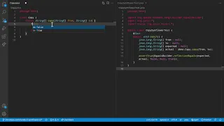 Live generation of Java unit tests in Visual Studio Code