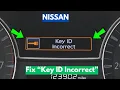 How To Fix Nissan Key ID Incorrect