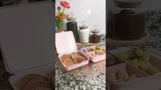 لانش بوكس صحي للمدرسة لانش بوكس بان كيك 