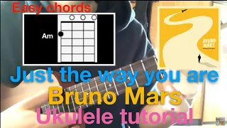 Download Lv.1【Easy Chords】Just the way you are(Bruno Mars) ukulele chords tutorial MP3