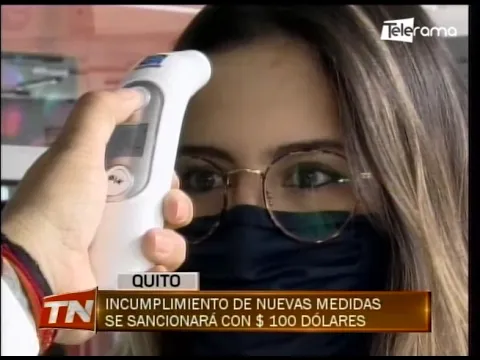 Incumplimiento de nuevas medidas se sancionará con $ 100 dólares