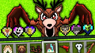 Minecraft PERO hay CORAZONES de 99 NOCHES en el BOSQUE!🦌😱