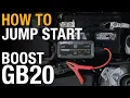 How to jump start using your NOCO Boost GB20