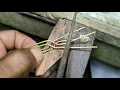 Download Lagu How to make a gold ring ! Golden ring making process