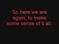 Hey Baby, Here's That Song You Wanted by blessthefall - LYRICS