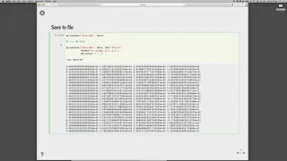 Basic file io with Python and Numpy