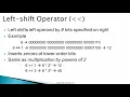 Java Programmimg 051 Bit Shift Operators mp4