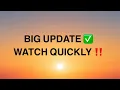 Download Lagu 💌Big Update ‼️If You are Seeing This Watch Quickly…