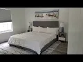 Crown Mark Erin Upholstered Panel Bed My ADJUSTMENT Review Bed on a Budget