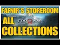 God of War - Fafnir s Storeroom All Collectible Locations Ravens Chests Artefacts Shrines