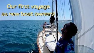 Great Sandy Straights navigation and Wide Bay Bar crossing as new boat owners..Eeeekkk!! Ep.3